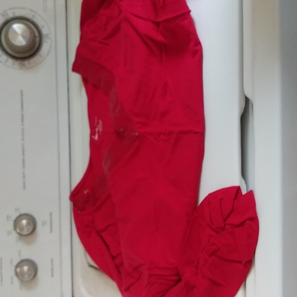 Red lane bryant top